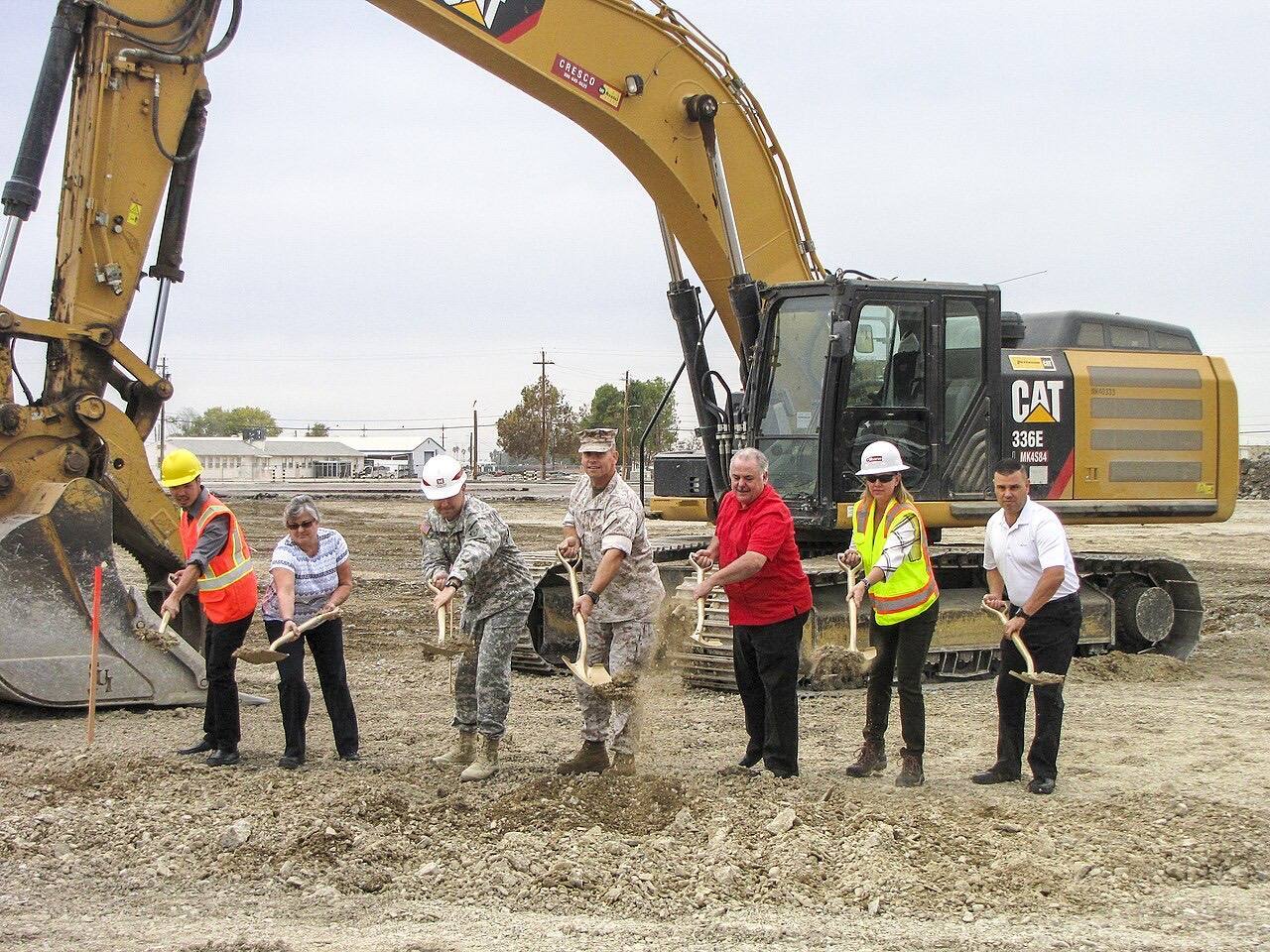 Corps breaks ground on distribution facility at Defense Logistics Agency depot
